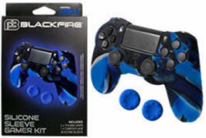 Kit de funda y thumbs de silicona para mando dual Shock PS4